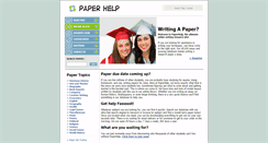 Desktop Screenshot of paperhelp.com